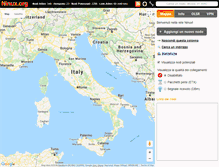 Tablet Screenshot of map.ninux.org