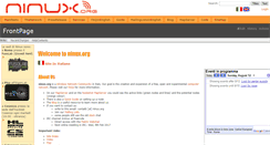 Desktop Screenshot of ninux.org